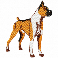 Dogs Embroidery Design 2